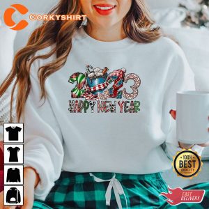 Happy New Years Cheers to 2023 Sweatshirt Design