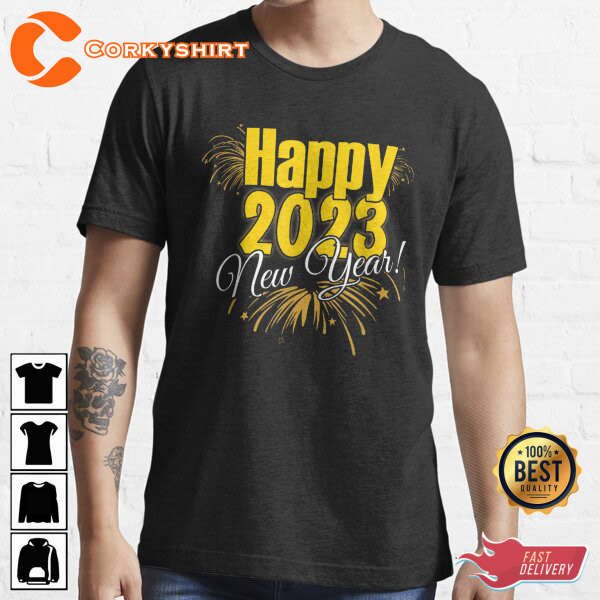 Happy New Years Eve 2023 Funny New Year Eve Graphic Shirt