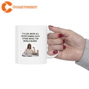 Harper Aubrey Plaza White Lotus Harper Quote Coffee Mug