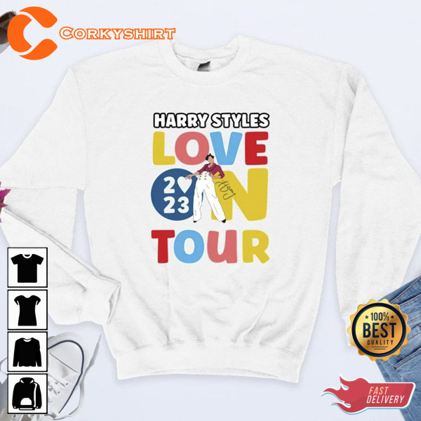 Harry Styles T-Shirts, Love On Tour 2023 T-shirt, HS Love On - Inspire  Uplift