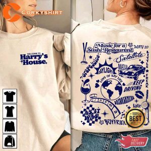 Harry’s House Track List Album Harry Styles Unisex Sweatshirt