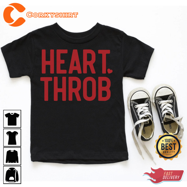 Heart Throb Funny Toddler Boy Valentine Shirt