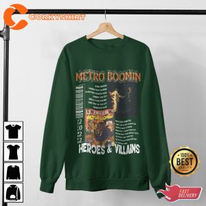 Heroes And Villains Metro Boomin Leland Tyler Wayne Sweatshirt