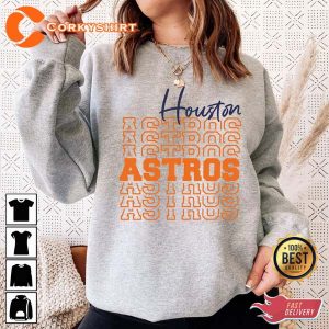 Houston Astros 2022 World Series Champions Crewneck T-Shirt Sweatshirt Hoodie