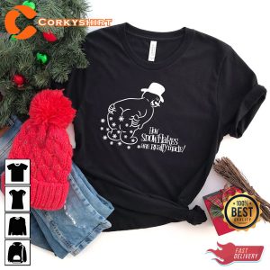 How Snowflake Are Really Made Snowman Funny Christmas T-Shirt