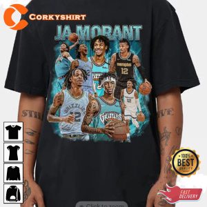 Ja Morant Basketball Memphis Grizzlies Classic T-Shirt Design