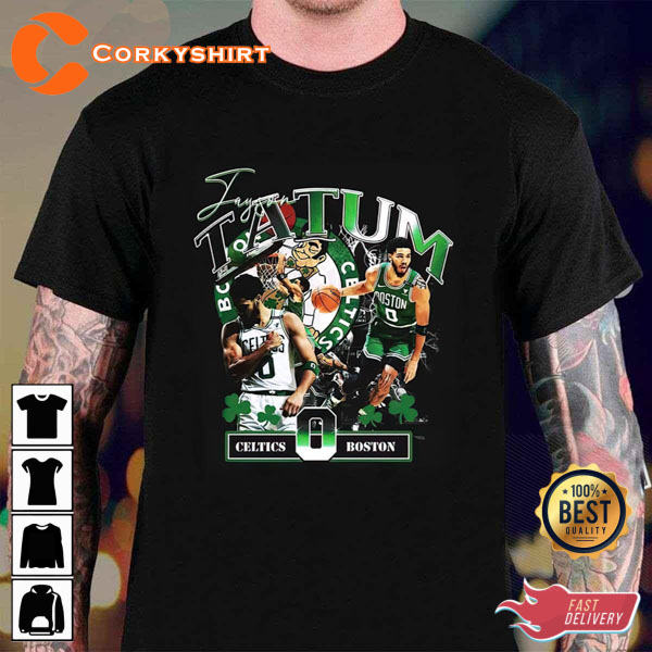 Jayson Tatum Shirt Vintage Graphic Basketball - Anynee