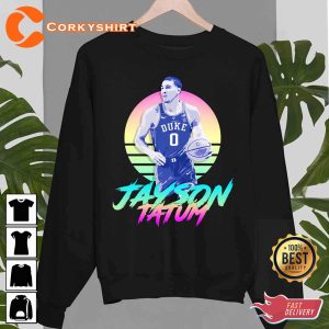Jayson Tatum Basketball Player Gift Vintage Graphic T-Shirt
