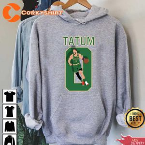 Jayson Tatum Boston Celtics Basketball T-Shirt