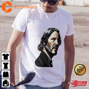 John Wick 4 Keanu Reeves John Wick T-shirt