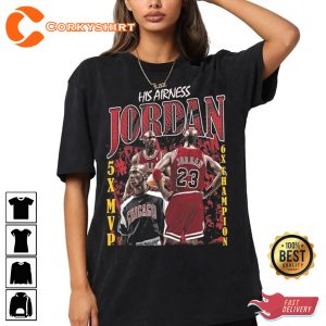 King Michael Jordan Basketball Classic Retro T-Shirt