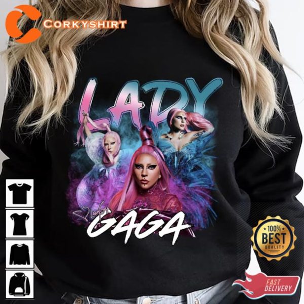 Lady Gaga Graphic Tee Lady Gaga Sweatshirt