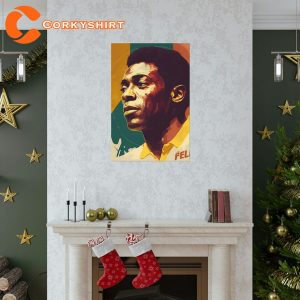 Legend Soccer Brazil Thank for The Memories Pele Poster