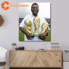 Legends Never Die Football Legend Pele Soccer Poster