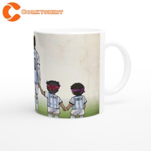 Leo Messi Arjantin World Cup Coffee Mug