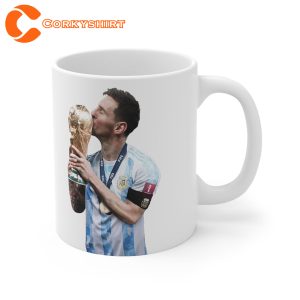 Leonel Messi 10 Argentina Champion World Cup 2022 Coffee Mug