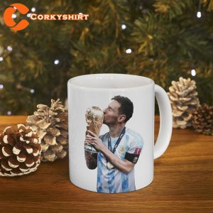 Leonel Messi 10 Argentina Champion World Cup 2022 Coffee Mug