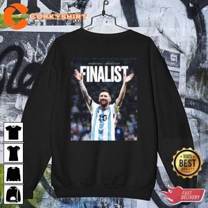 Lionel Messi Argentina National Team Champion World Cup Vintage Shirt