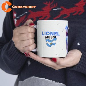 Lionel Messi GOAT Greatest of All Time Coffee Mug