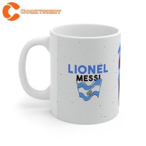 Lionel Messi GOAT Greatest of All Time Coffee Mug