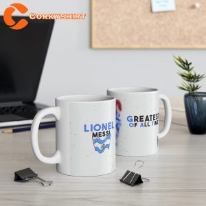 Lionel Messi GOAT Greatest of All Time Coffee Mug