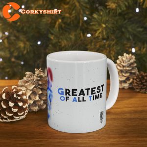 Lionel Messi GOAT Greatest of All Time Coffee Mug