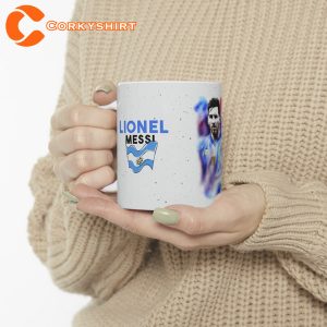 Lionel Messi GOAT Greatest of All Time Coffee Mug