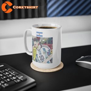 Lionel Messi Kissing The World Cup Leo Messi Mug