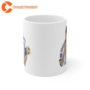 Lionel Messi Kissing World Cup Trophy Coffee Mug