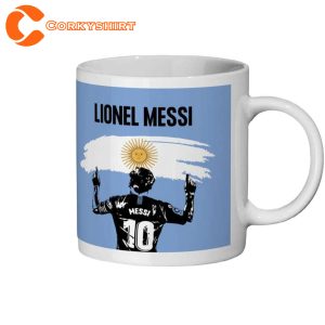 Lionel Messi Super Star Argentina Champion Coffee Mug