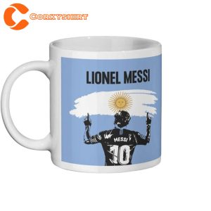 Lionel Messi Super Star Argentina Champion Coffee Mug