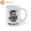 Lionel Messi The Goat Argentina Winners Ceramic Mug