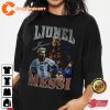 Lionel Messi Vintage Bootleg Shirt World Cup 2022