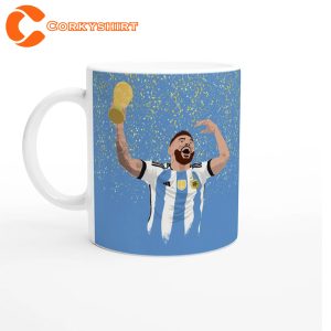 Lionel Messi World Cup 2022 Qatar Printed Mug