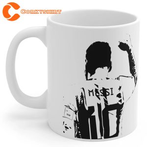 Lionel Messi World Cup Winner Soccer Mug