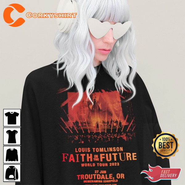 Louis Tomlinson - Faith In The Future World Tour 2023 Unisex T-Shirt –