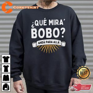 M E S S I Que Mira Bobo Shirt Gift For Argentina Football Fan