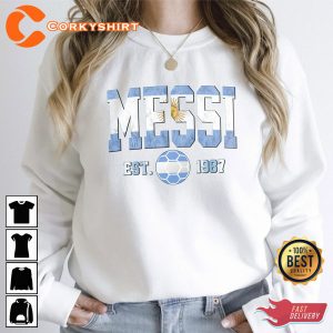 Messi Est 1987 Winner Of World Cup T-Shirt Design
