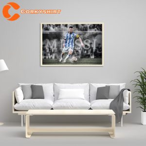 Messi Poster Argentina Football Winners Poster
