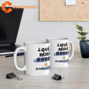 Messi Que Mira Bobo Worldcup Argentina Soccer Winners Ceramic Mug