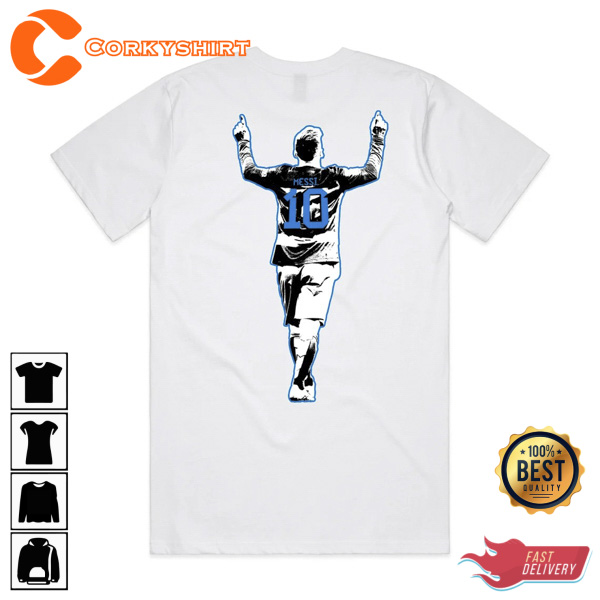 Messi The Perfect 10 World Cup CAMPEON DEL MUNDO Shirt