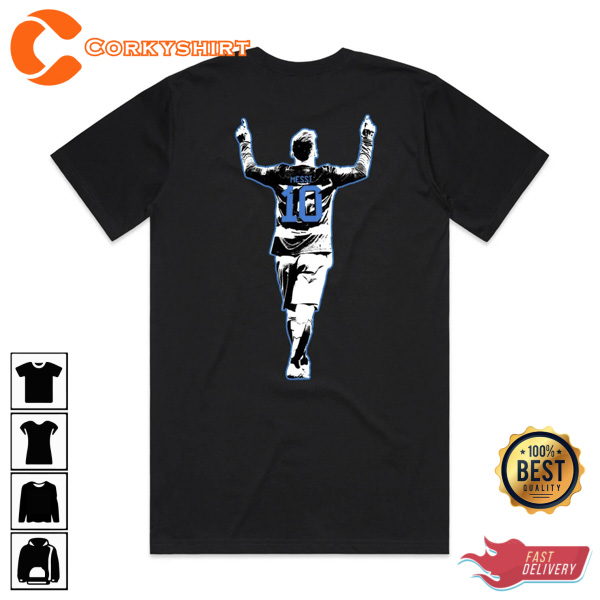 Messi The Perfect 10 World Cup CAMPEON DEL MUNDO Shirt