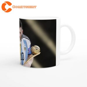 Messi Trophy World Cup Final 2022 Coffee Mug