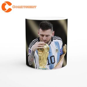 Messi Trophy World Cup Final 2022 Coffee Mug