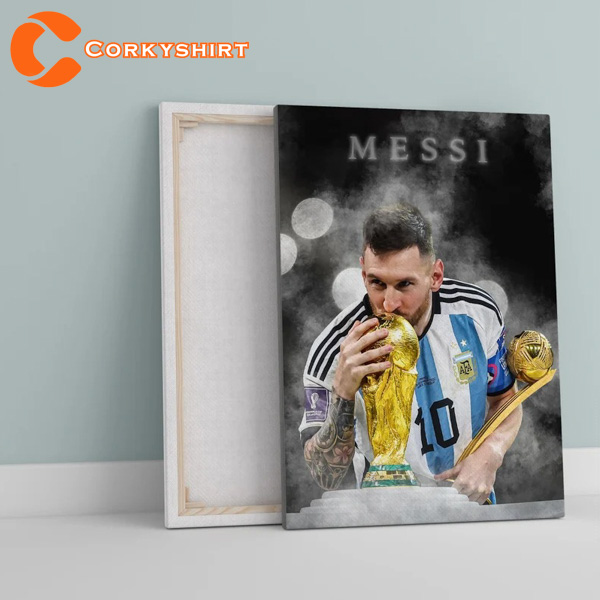 Messi World Cup 2022 Lionel Messi Argentina Football Poster