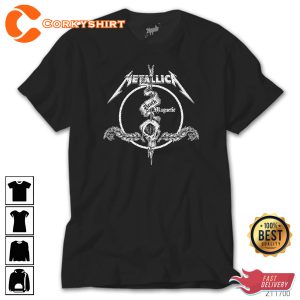 Metal Rock Band Metallica Lars Dum T Shirt