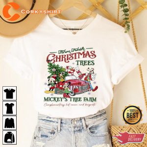 Mickey Mouse Mickey Christmas Graphic Tee