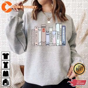 Midnight Albums As Books Sweatshirt Shirt Gift For Taylor Fans