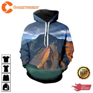 Mountain And Hoodie Best Graphic 3D Hoodie