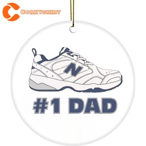 New Balance Members Only Funny Dad Ornament